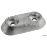 Anode de type Vetus pour les gouvernails ou les volets