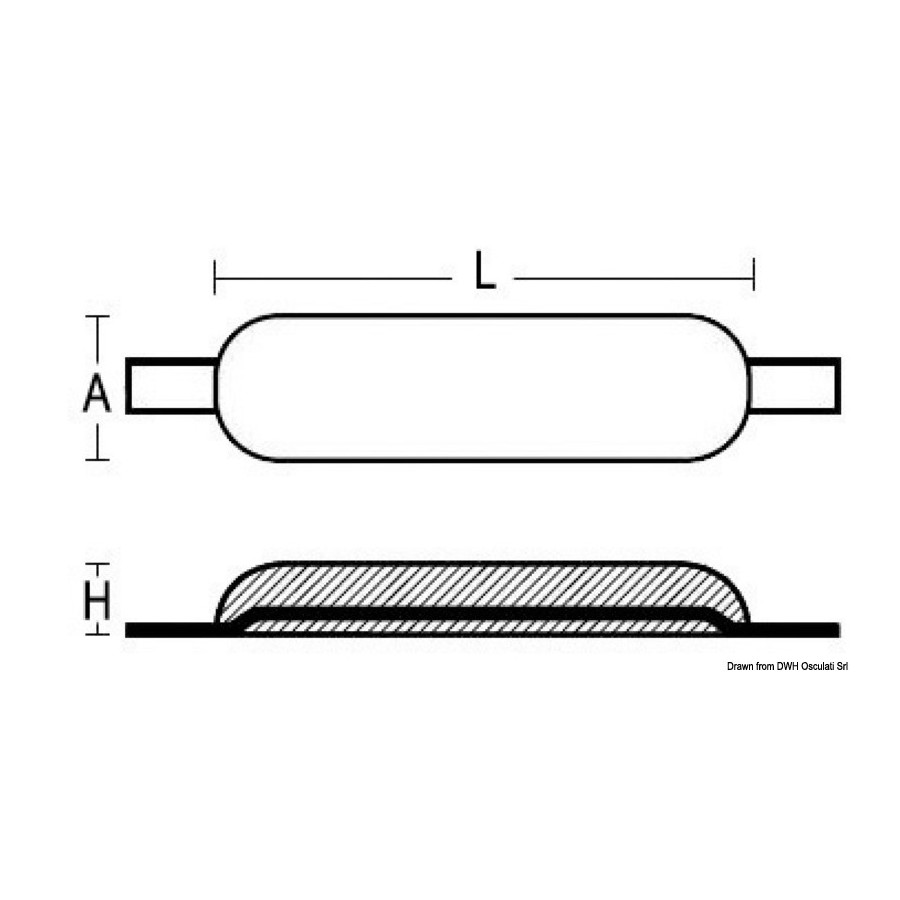 Anodes magnésium à souder 