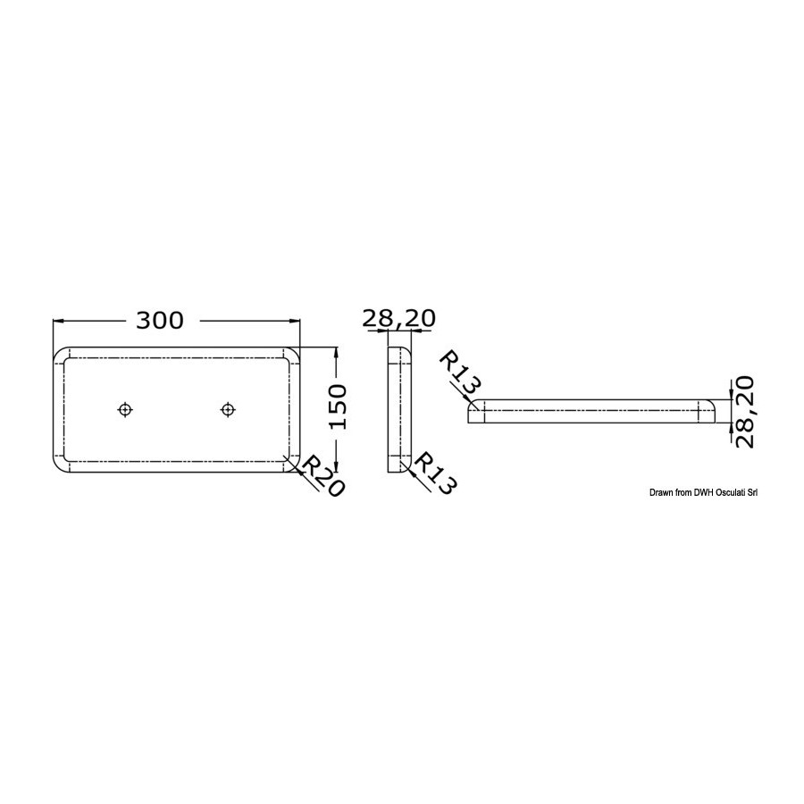 Anodes à boulonner Variante ou Accessoires Réduit:boulonner 8000 g 300x150 mm *43.920.07*