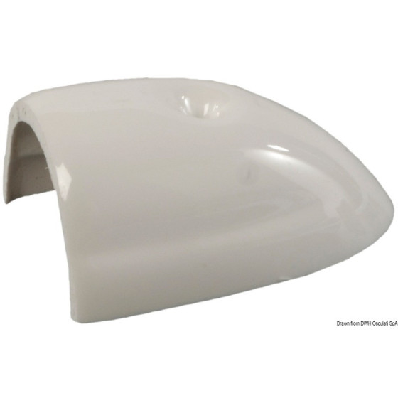 Profils en plastique rigide en « duralene » avec jonc en PVC flexible Variante ou Accessoires Réduit:ABS blanc 30 mm *44.030.01*