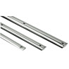 Jonc demi-rond en inox AISI 316 poli miroir