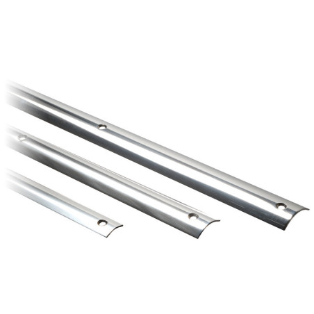 Profilés défenses en inox poli miroir et protégé