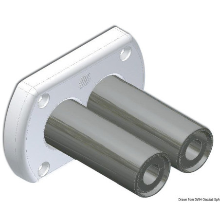 Kit paroi pour double tuyau hydraulique, étanche