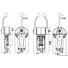 Boîtiers de commande mono- levier Low Profile