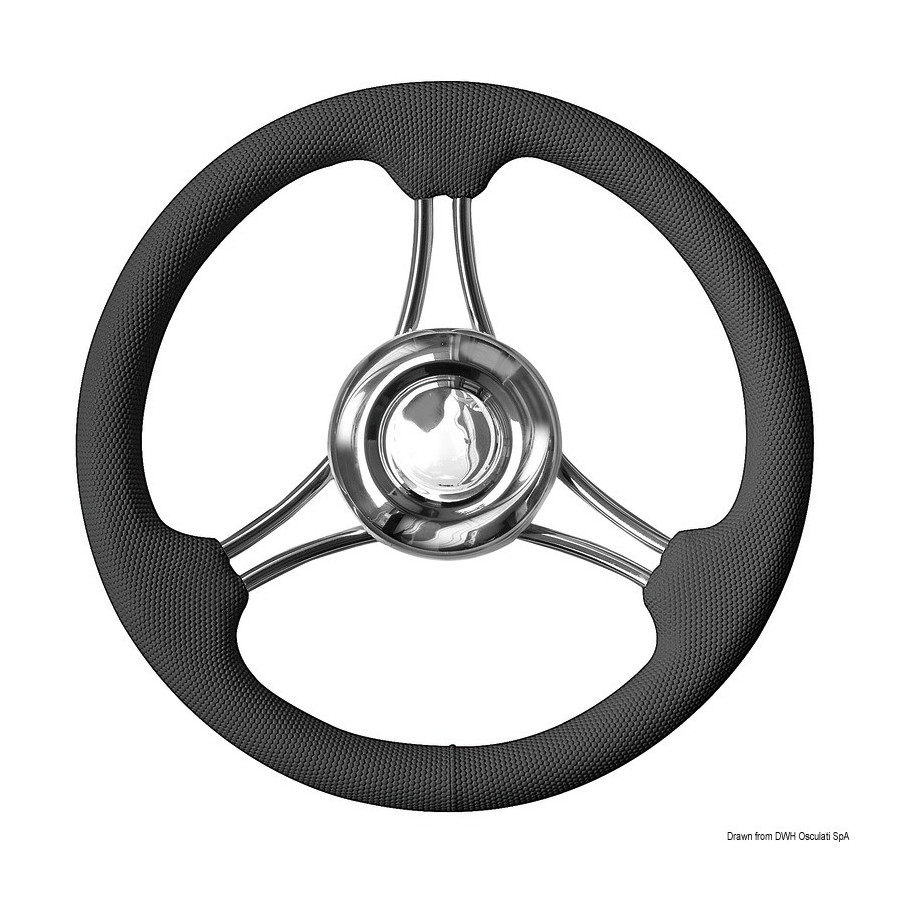 Volants à structure en inox poli miroir Variante ou Accessoires Réduit:350 mm *45.152.01*