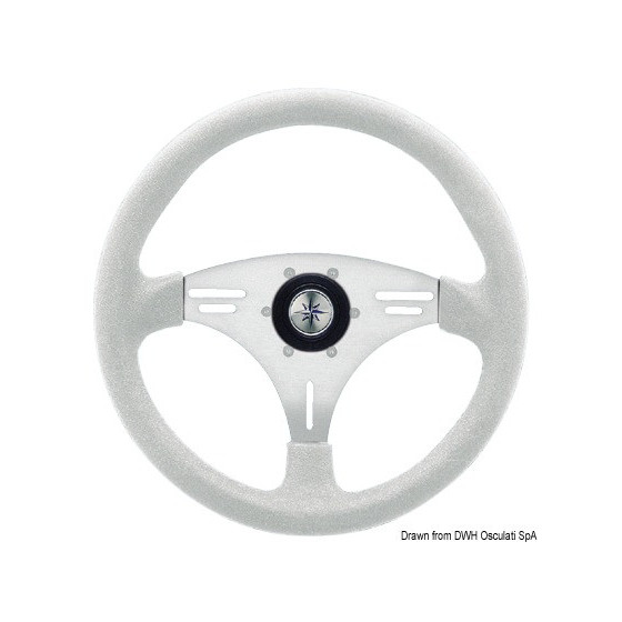 Volant Manta Variante ou Accessoires Réduit:blanc/argent 355 mm *45.157.97*