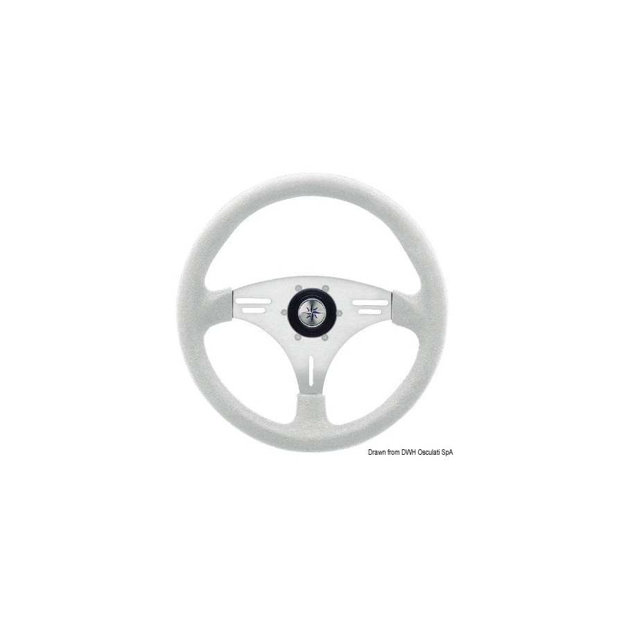 Volant Manta Variante ou Accessoires Réduit:blanc/argent 355 mm *45.157.97*