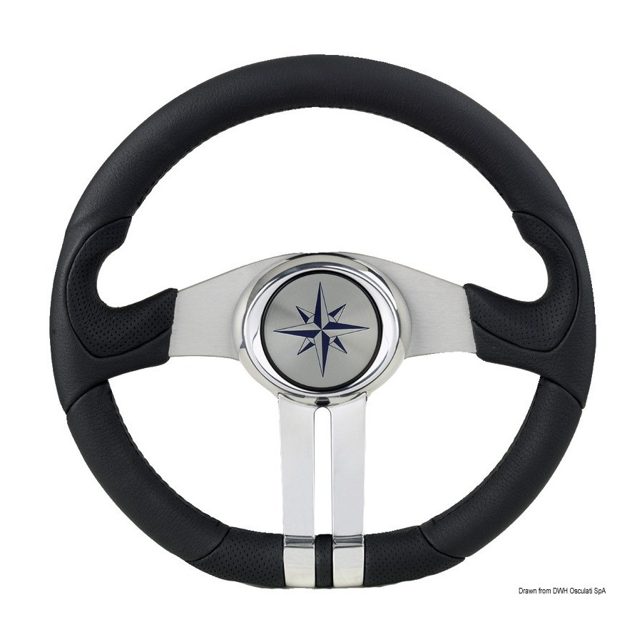 Volants série Baltic Variante ou Accessoires Réduit:noir branches argent/chrome *45.158.30*