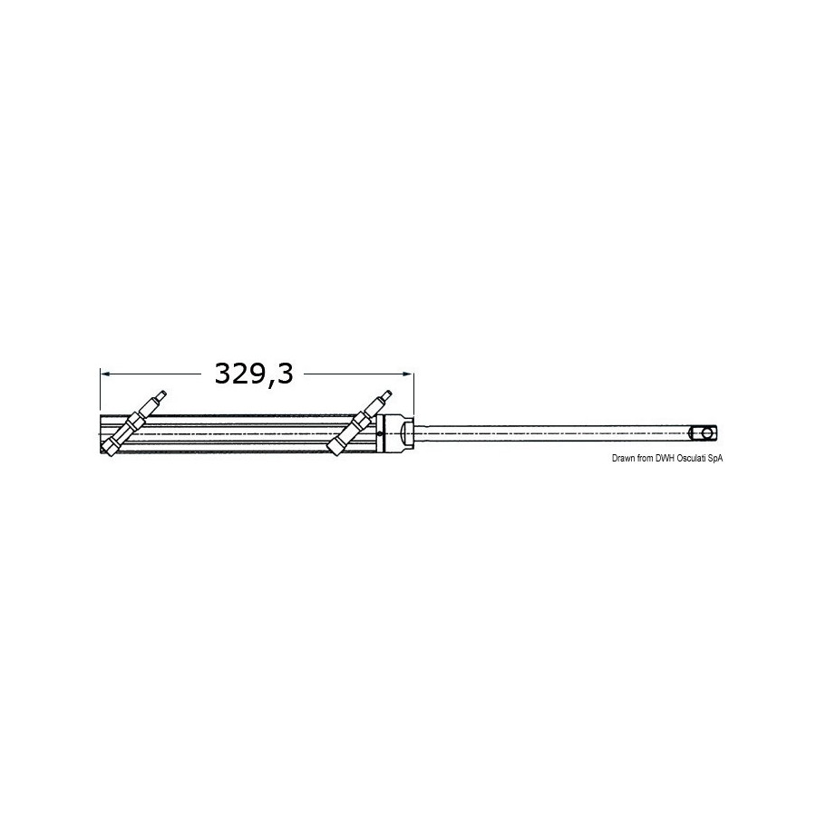Cylindre hydraulique 150/175 HP Variante ou Accessoires Réduit:*45.271.04*