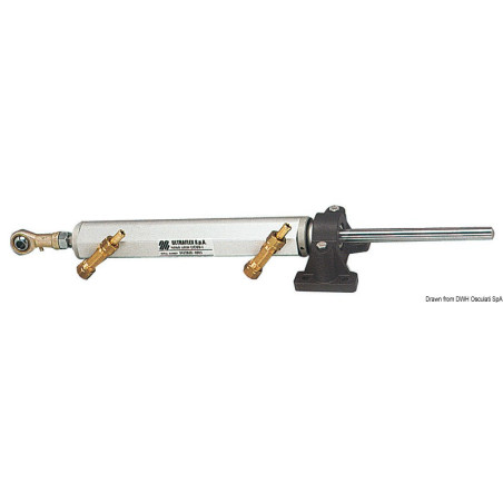 Cylindre hydraulique pour moteurs in-bord