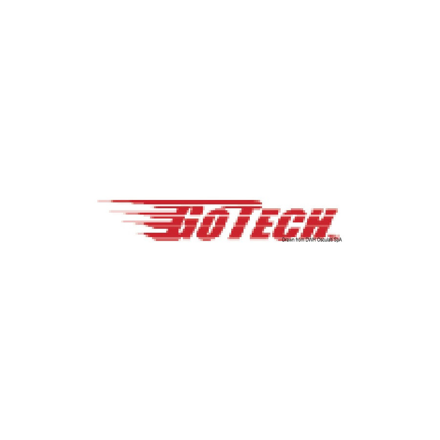 Timonerie hydraulique Gotech ULTRAFLEX pour moteurs in-bord et hors-bord jusqu'à 115 HP, fournie en kit complet 