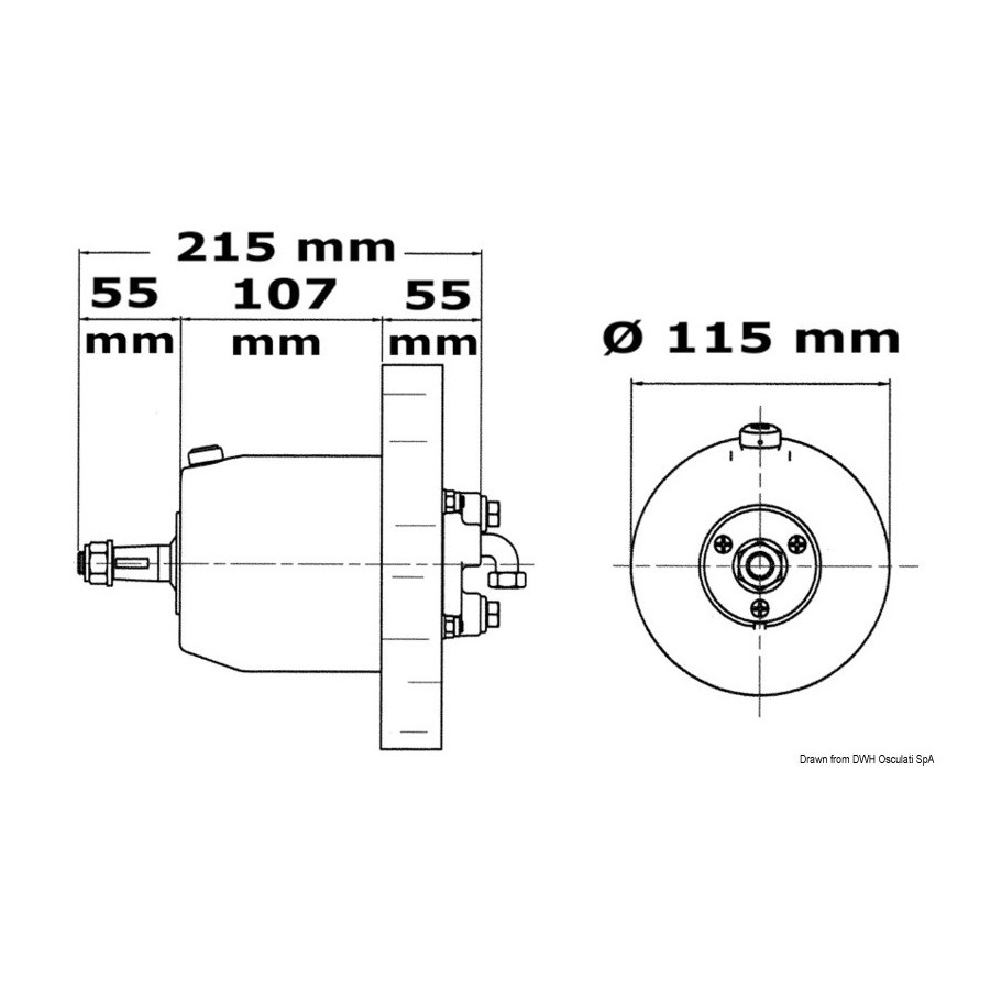 Timonerie hydraulique Silversteer ULTRAFLEX pour moteurs hors bord jusqu'à 350 HP 