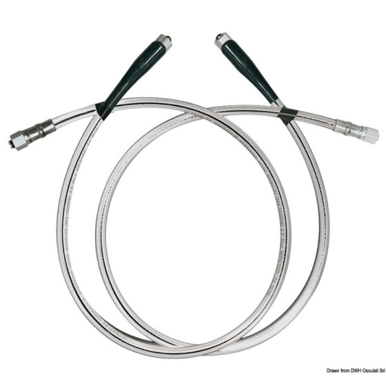 Couple de tuyaux haute pression SILVER STEER 