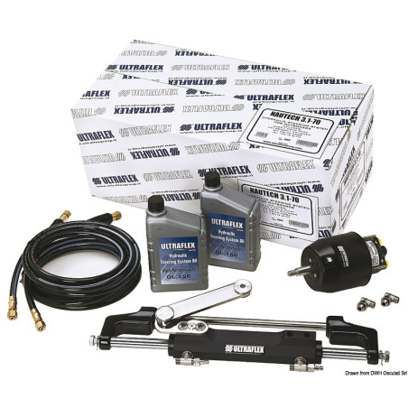 Timonerie NAUTECH max 300 HP en kit