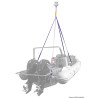 Système de levage à 4 bras pour embarcations ou bateaux pneumatiques