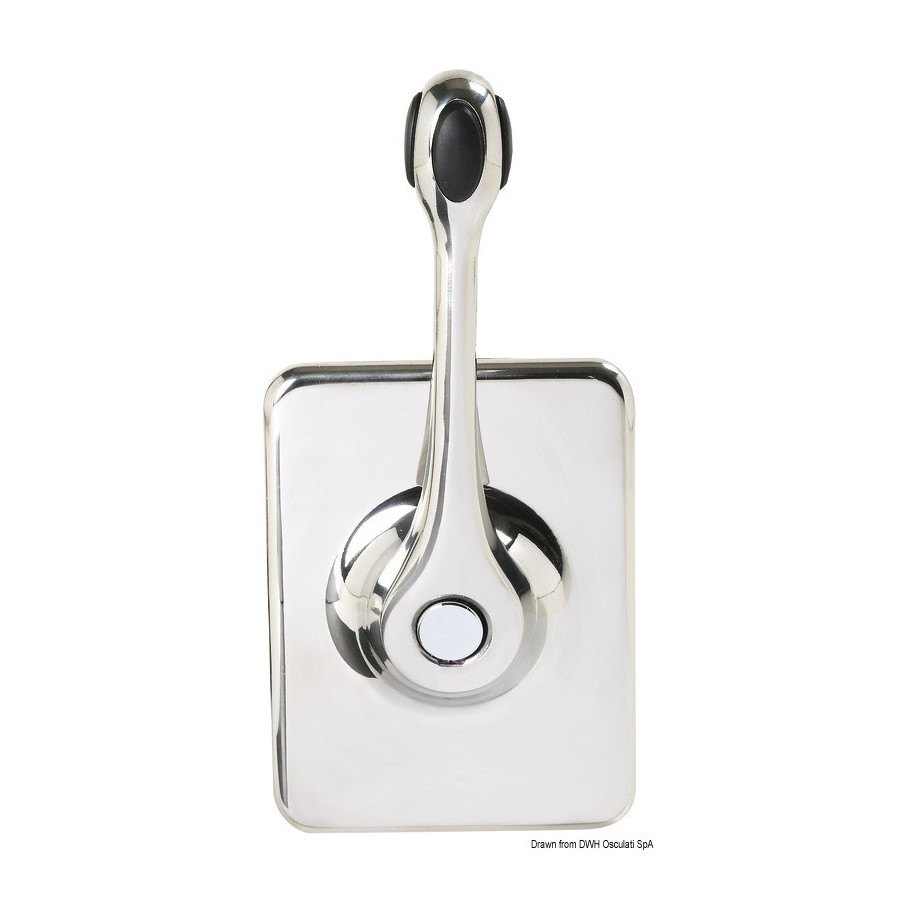 Boîtier mono-levier, fixation à paroi, profil bas Variante ou Accessoires Réduit:mécanique B400 *45.452.20*