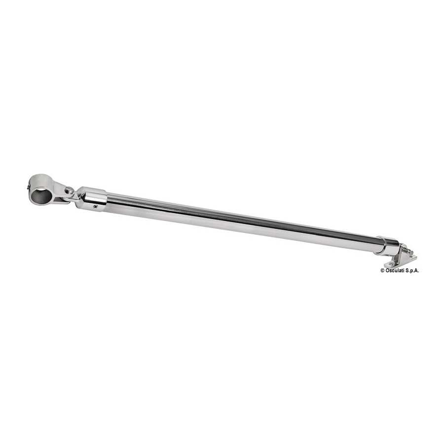 Kit bras postérieurs pour support capotes Variante ou Accessoires Réduit:support AISI316 tubes Ø 22 mm *46.657.22*