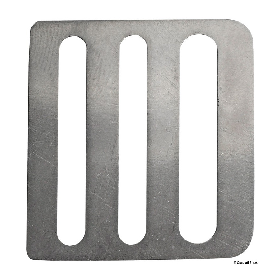 Boucle inox à 3 passages en inox 