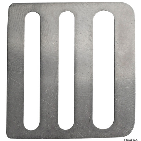 Boucle inox à 3 passages en inox