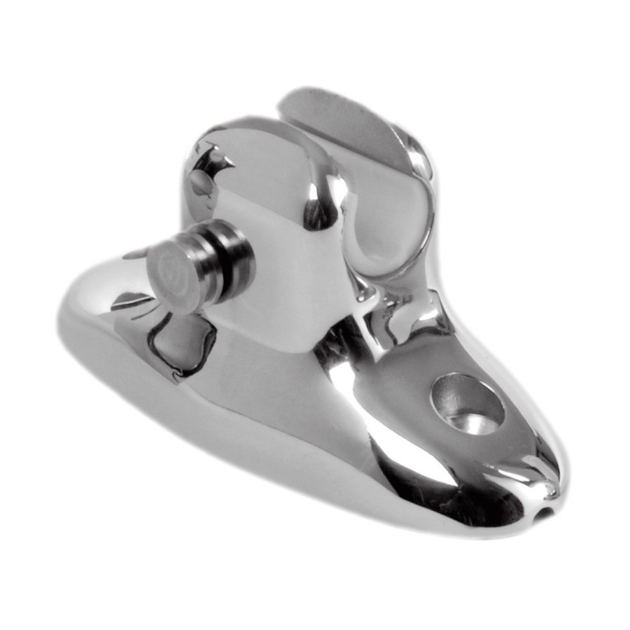 Jeu de composants pour tauds avec fixation de la base au porte-tube par sphère Variante ou Accessoires Réduit:pour taud AISI316 