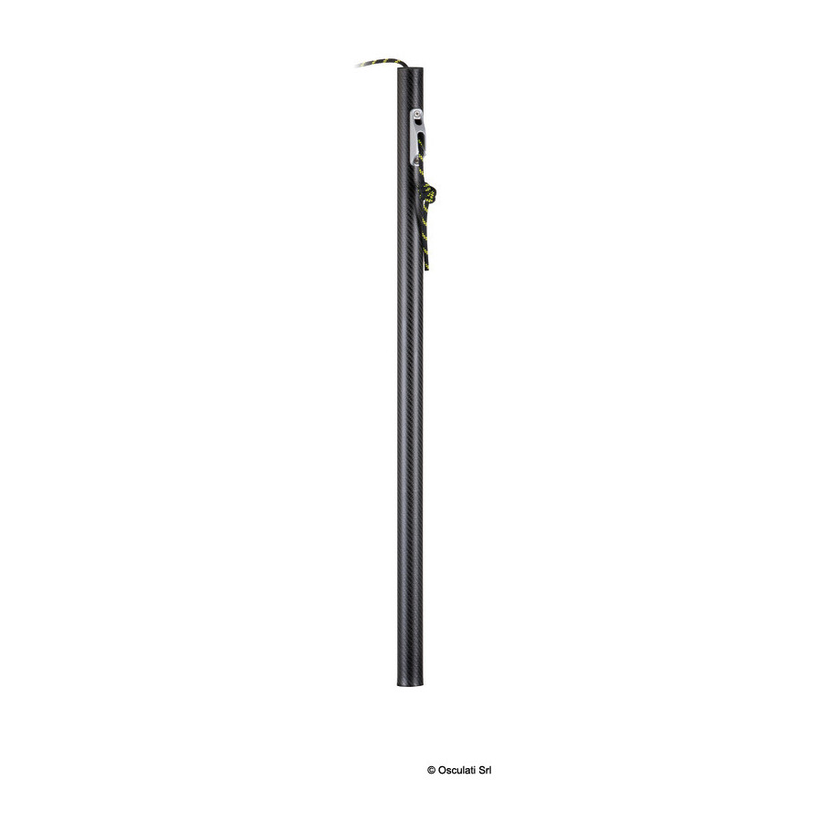 Poteau carbone amovible pour tauds 