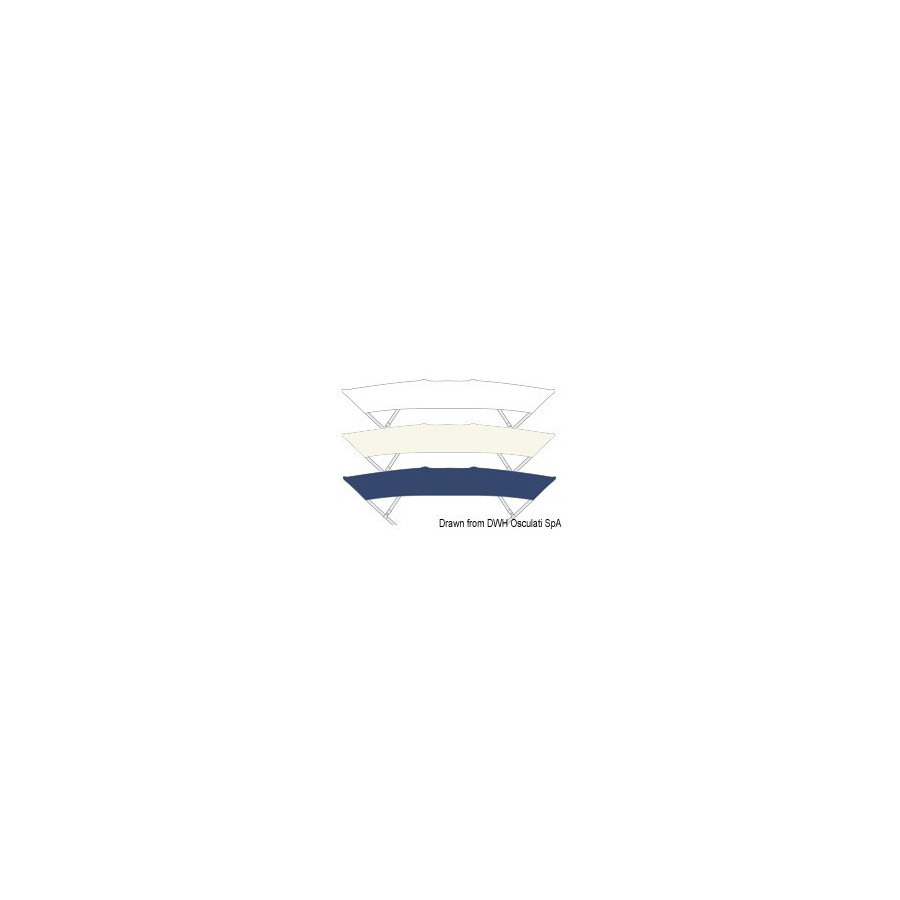 Biminis « Shade Master Fish » spécialement conçus pour bateaux à plat-bord bas à pilotage debout 