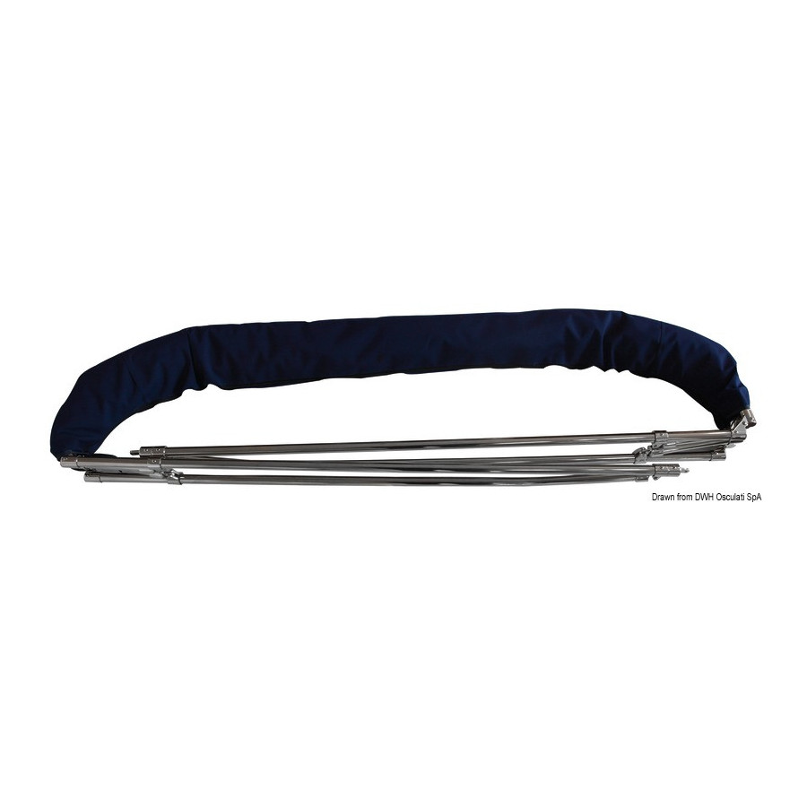 Biminis pliables SHADE MASTER FLY INOX DEEPTH, 4 arceaux 