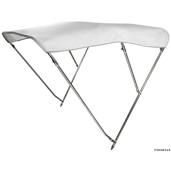 Tauds 3 arceaux haut Variante ou Accessoires Réduit:3 arceaux AISI316 Ø 25mm 170/180cm blanc *46.920.02*