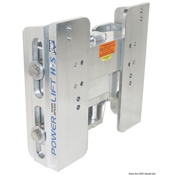 Système de levage hydro-électrique pour hors-bord - CMC Variante ou Accessoires Réduit:hydro-électrique hors-bord max V6 *47.250