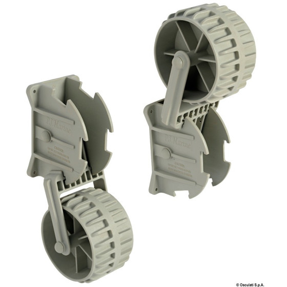 Roues de halage pour annexes Variante ou Accessoires Réduit:pour annexes 100x270 mm *47.368.09*