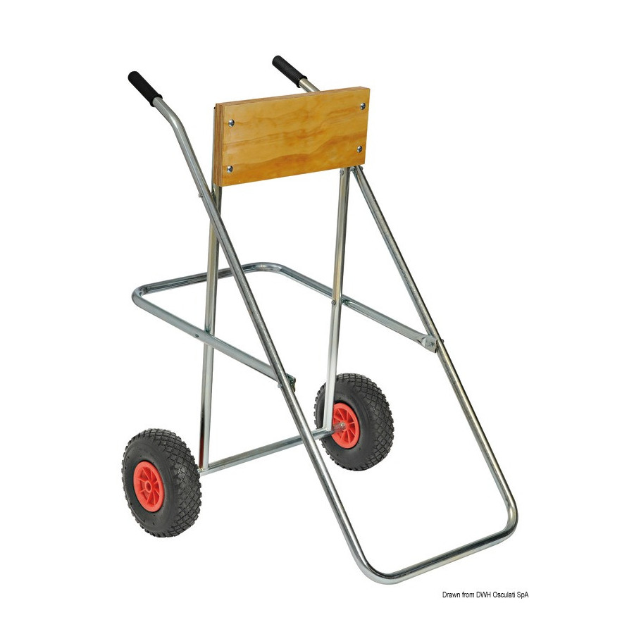 Chariot de transport moteur "Medium" pliable 