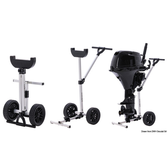 Chariot moteur ODESEA TX-65 avec roues pliables 