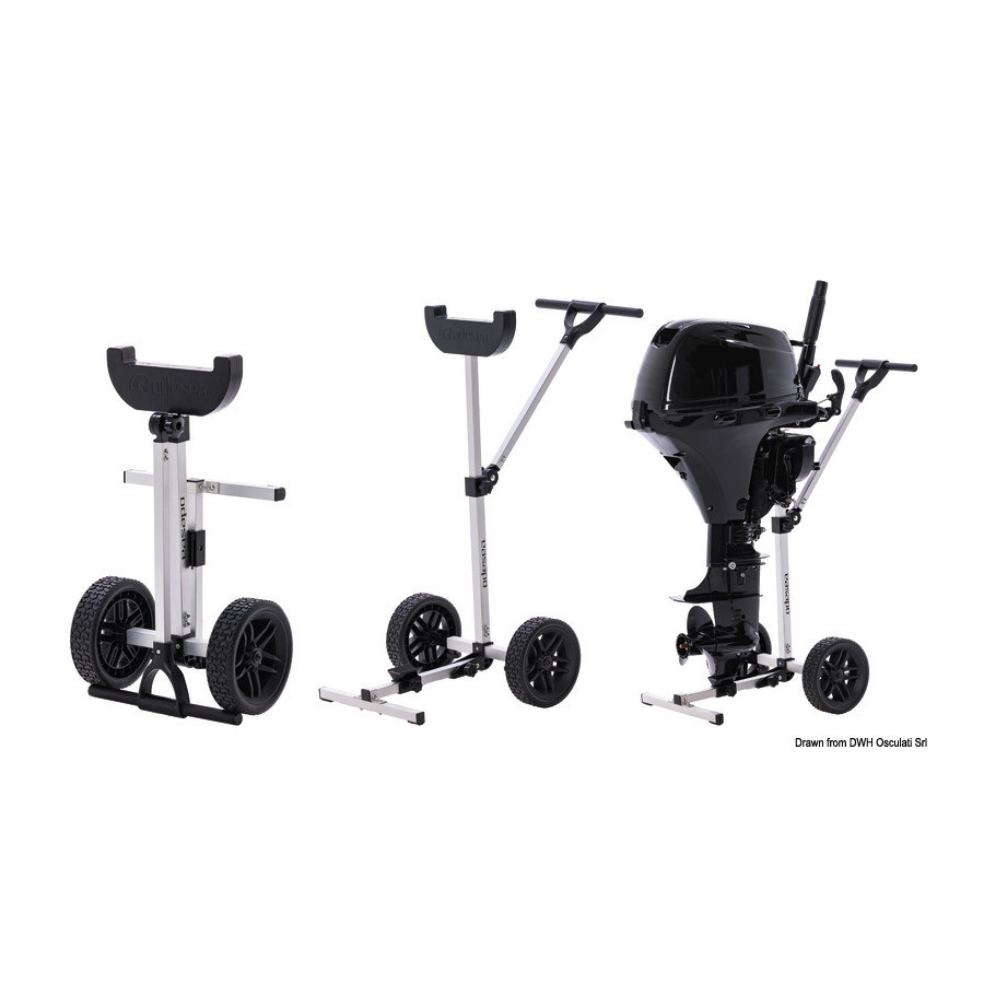Chariot moteur ODESEA TX-65 avec roues pliables 
