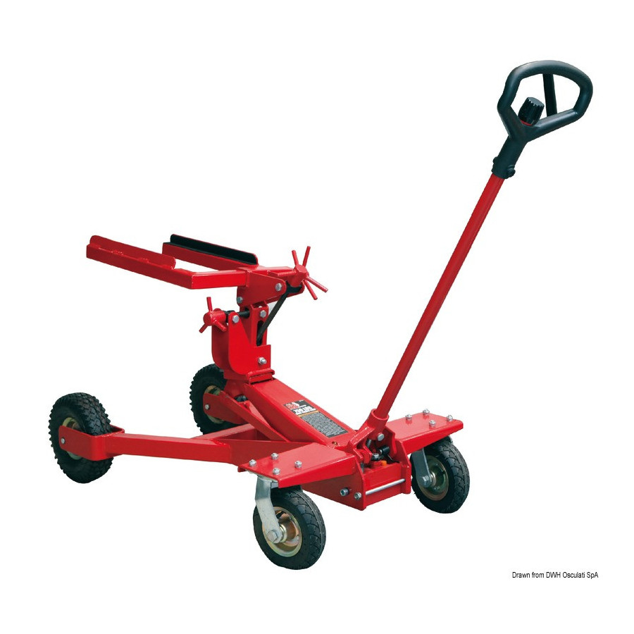 Chariot de levage pour embase de poupe 