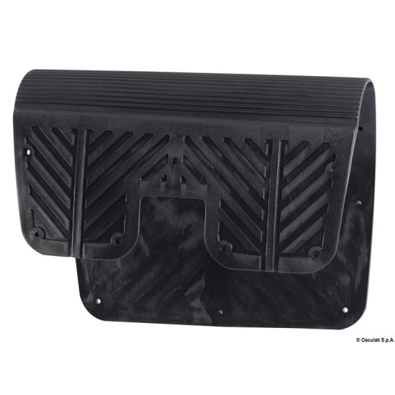 Double plaque de protection poupe 