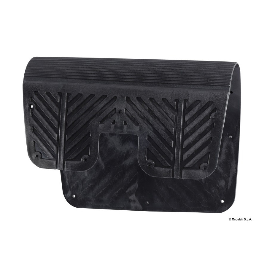 Double plaque de protection poupe 
