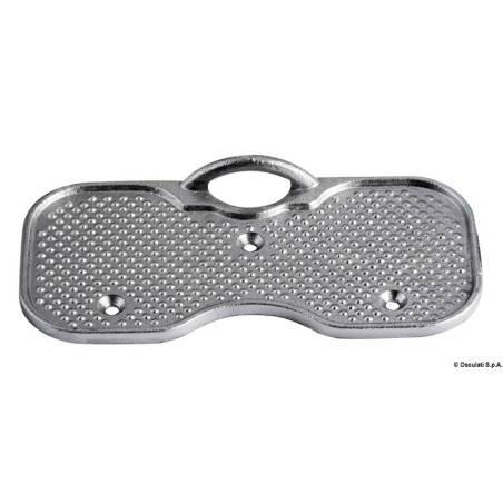 Plaque de protection poupe avec anneau
