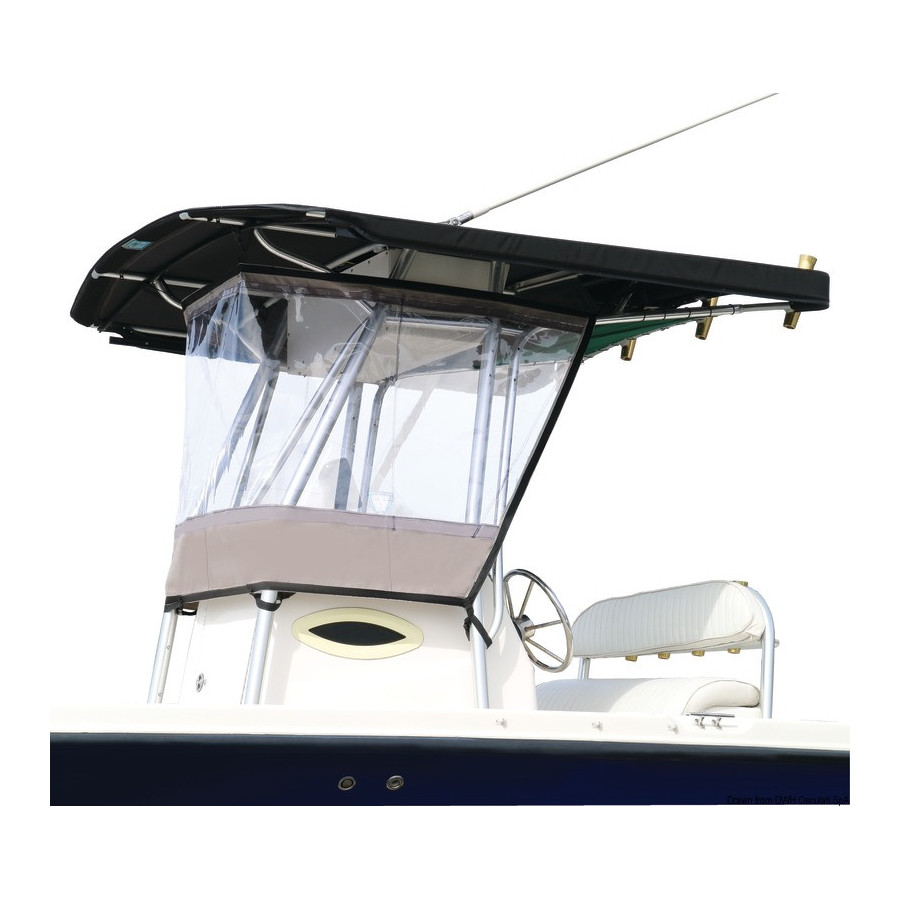 Protection universelle transparente anti-pluie ou embruns pour T-Top 