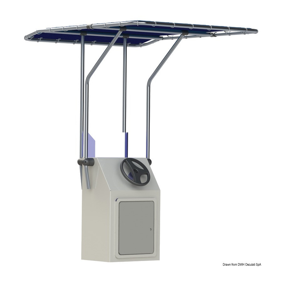 T-Top en aluminium rétractable 