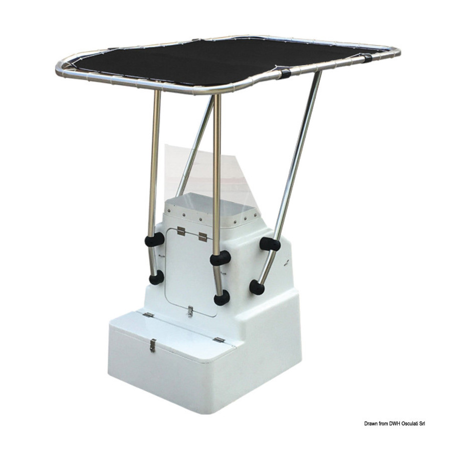 T-Top professionnel en aluminium Heavy Duty Variante ou Accessoires Réduit:en aluminium 2000x1400 mm *48.193.00*