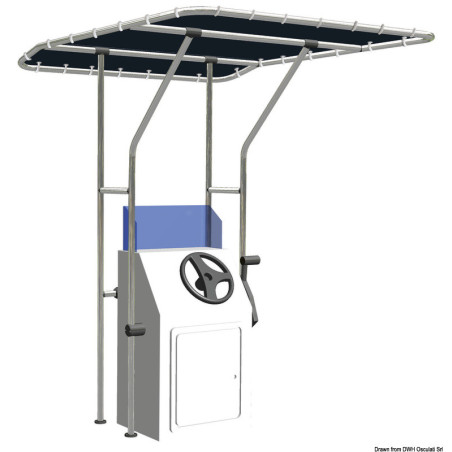T-Top en aluminium
