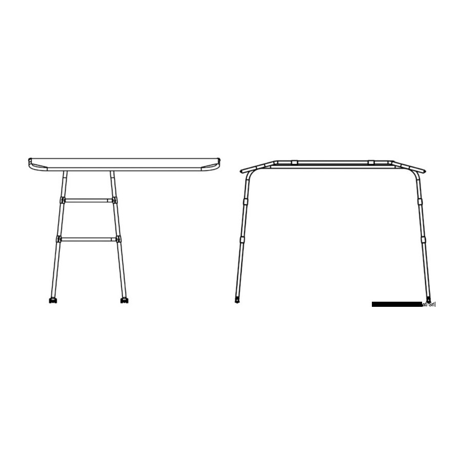 Targa Top en aluminium 
