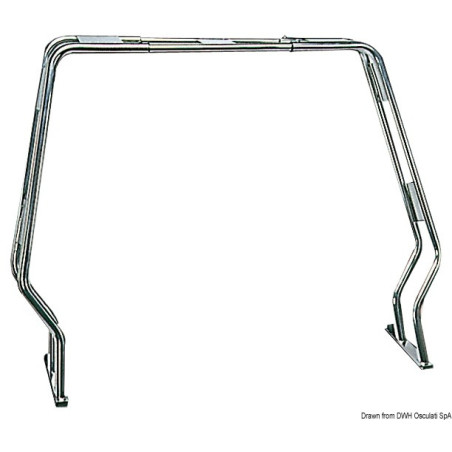 Roll-bar rabattable pour zodiacs