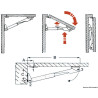 Supports de table pliants Rakego