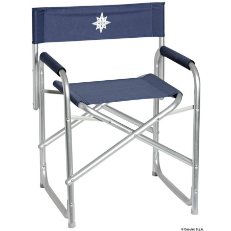Chaise pliable Regista en aluminium anodisé