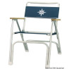 Chaise pliante en aluminium anodisé