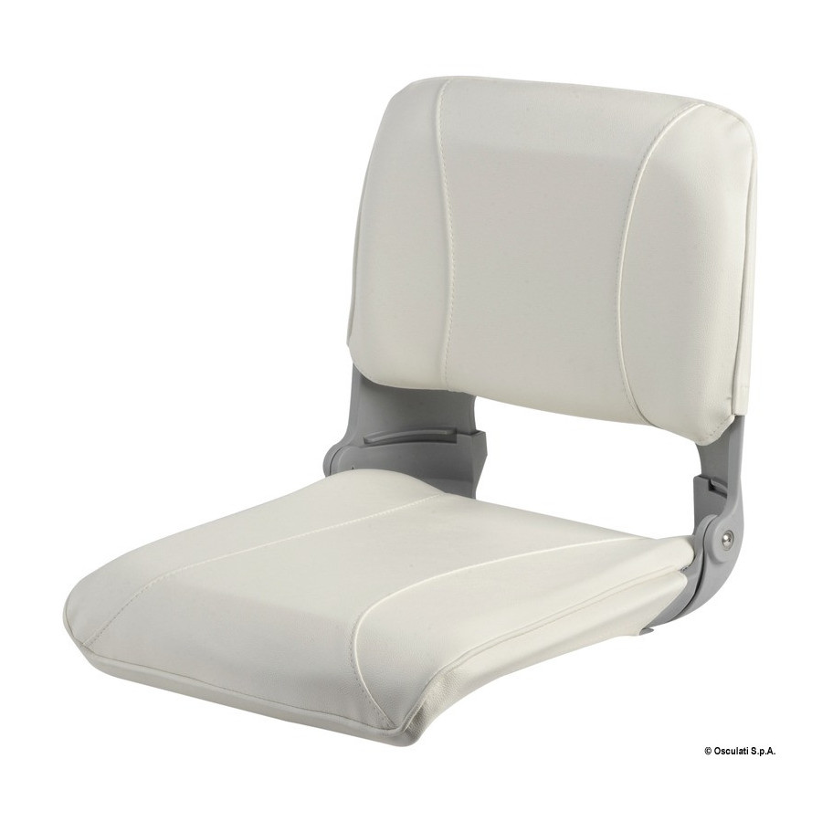Siège avec dossier rabattable et rembourrage amovible Variante ou Accessoires Réduit:et rembourrage amovible blanc *48.402.01*