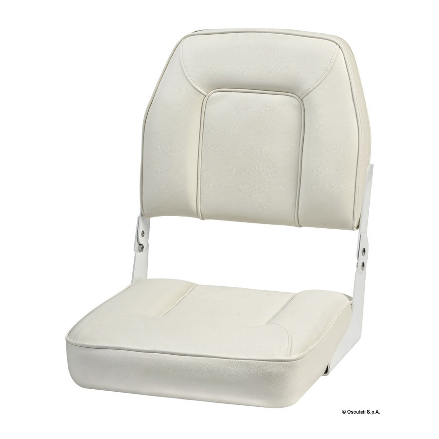 Siège avec dossier rabattable De Luxe Variante ou Accessoires Réduit:Luxe avec dossier rabattable blanc *48.403.01*