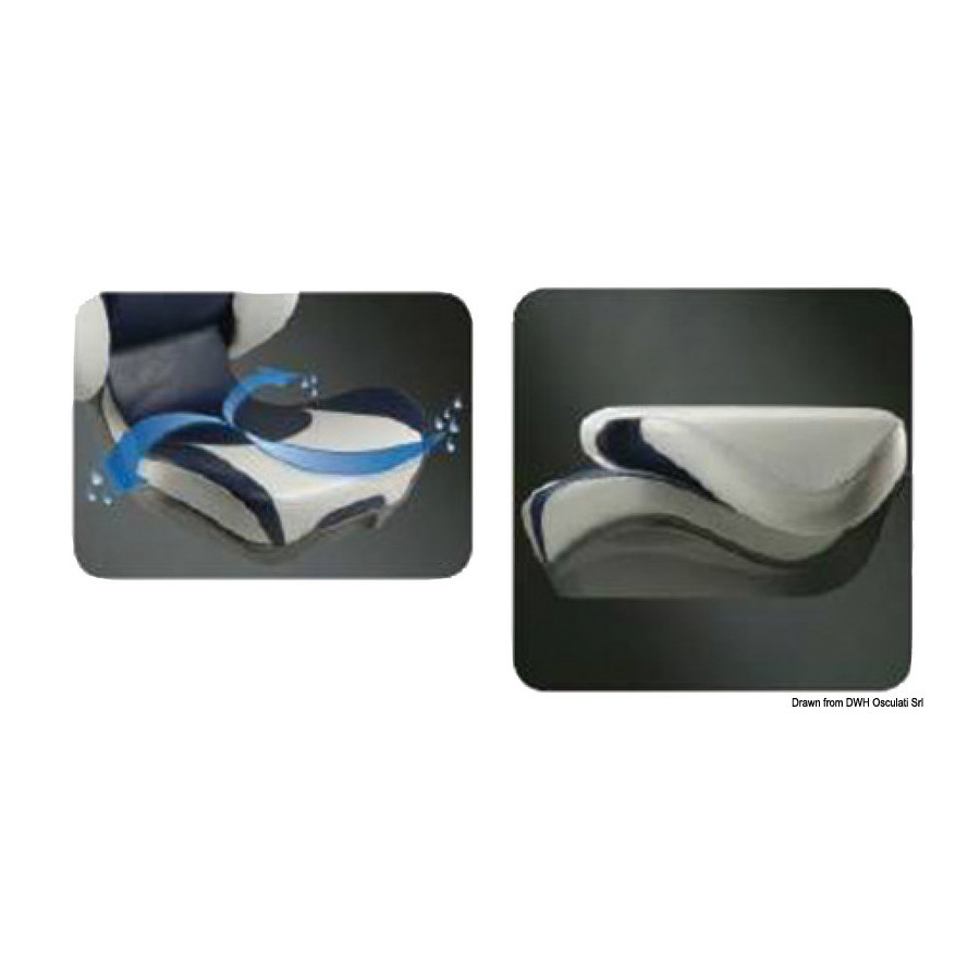 Siège rabattable ATTWOOD Centric II ergonomique 