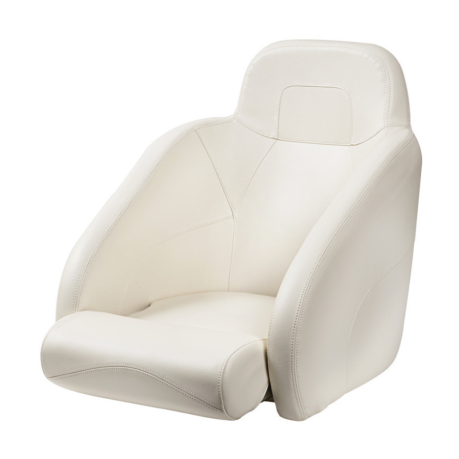 Siège anatomique rembourré avec flip up H54 Variante ou Accessoires Réduit:H54 RAL 9010 *48.410.01*